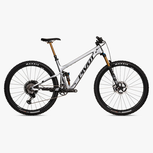 2022 Pivot Trail 429 Pro X01 Enduro Bike w/ Carbon - SILVER - L