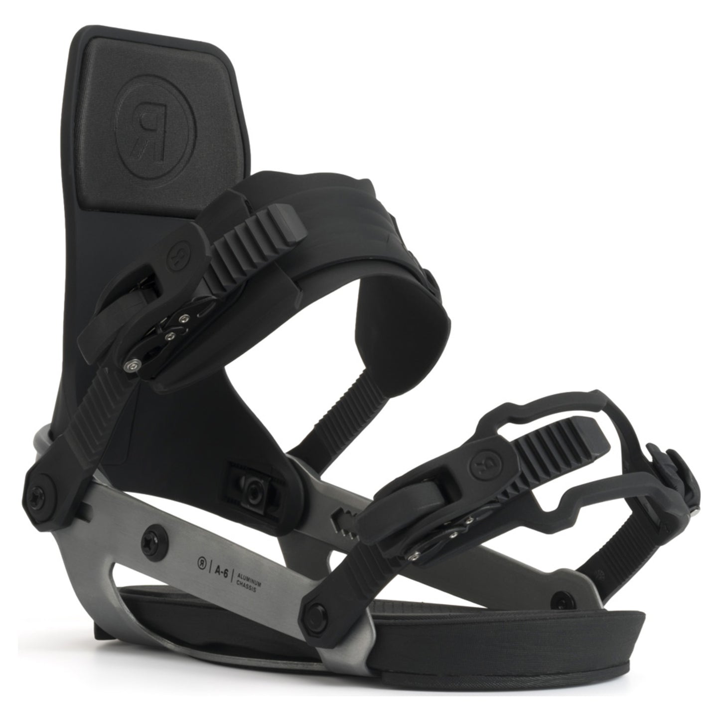2022 Ride A-6 Snowboard Bindings - BLACK - M
