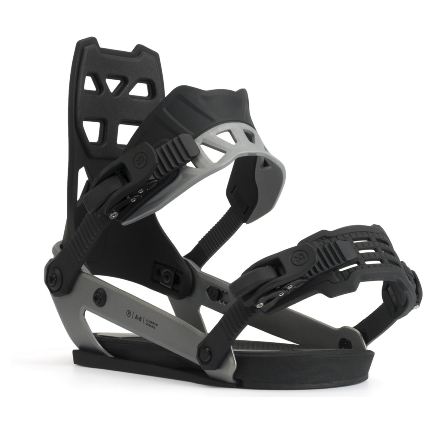 2022 Ride A-8 Snowboard Bindings - BLACK - M