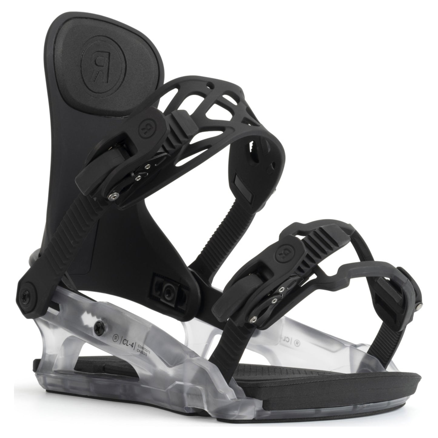 2022 Ride CL-4 Women's Snowboard Bindings - BLACK - S