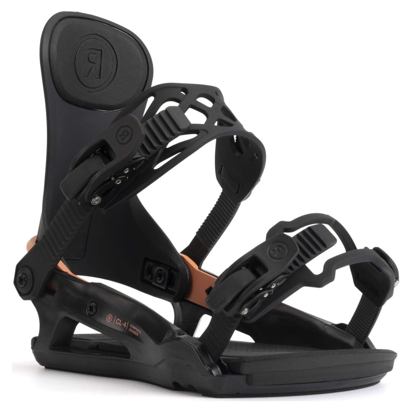 2022 Ride CL-4 Women's Snowboard Bindings - PEACHY - S