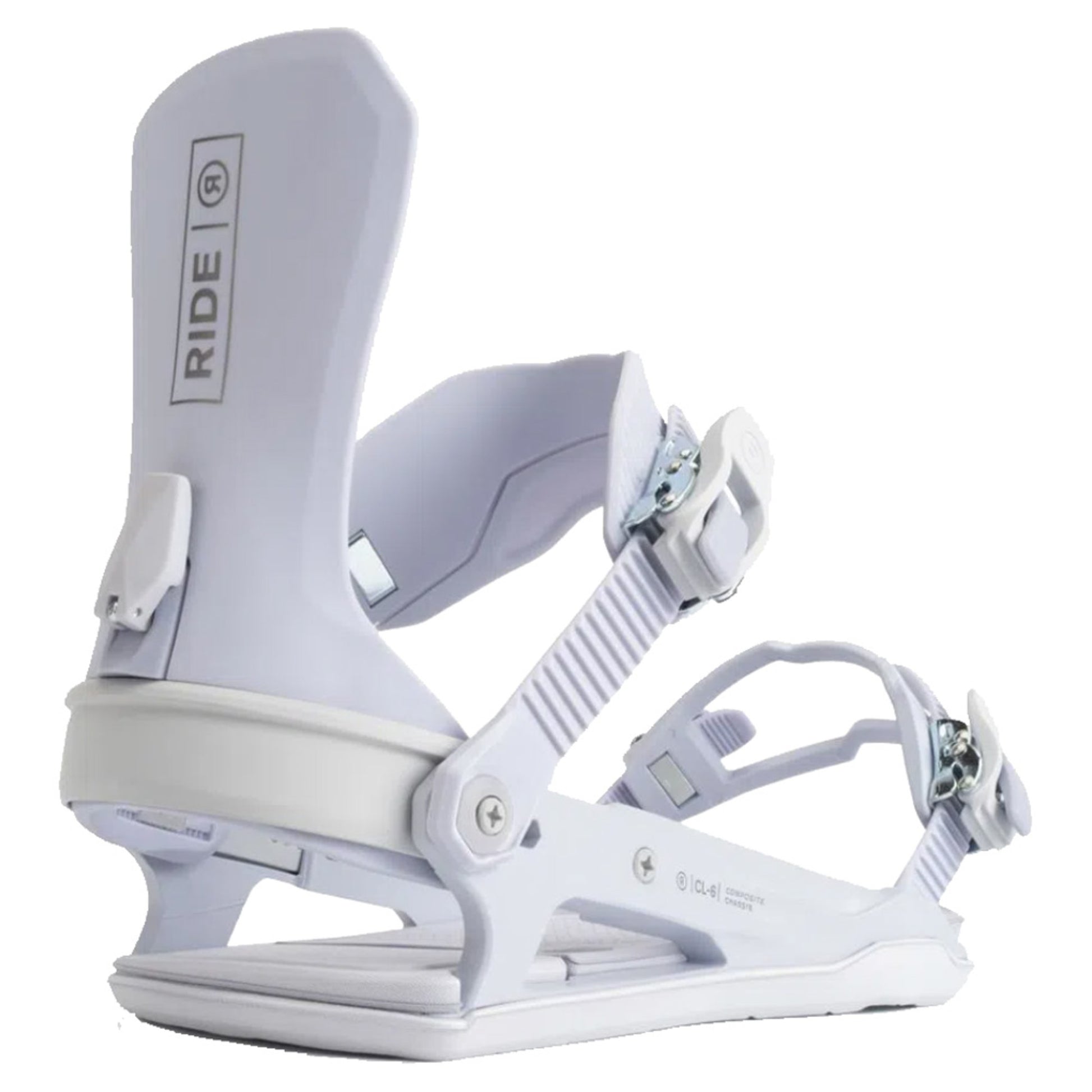 2022 Ride CL-6 Women's Snowboard Bindings - LILAC - S