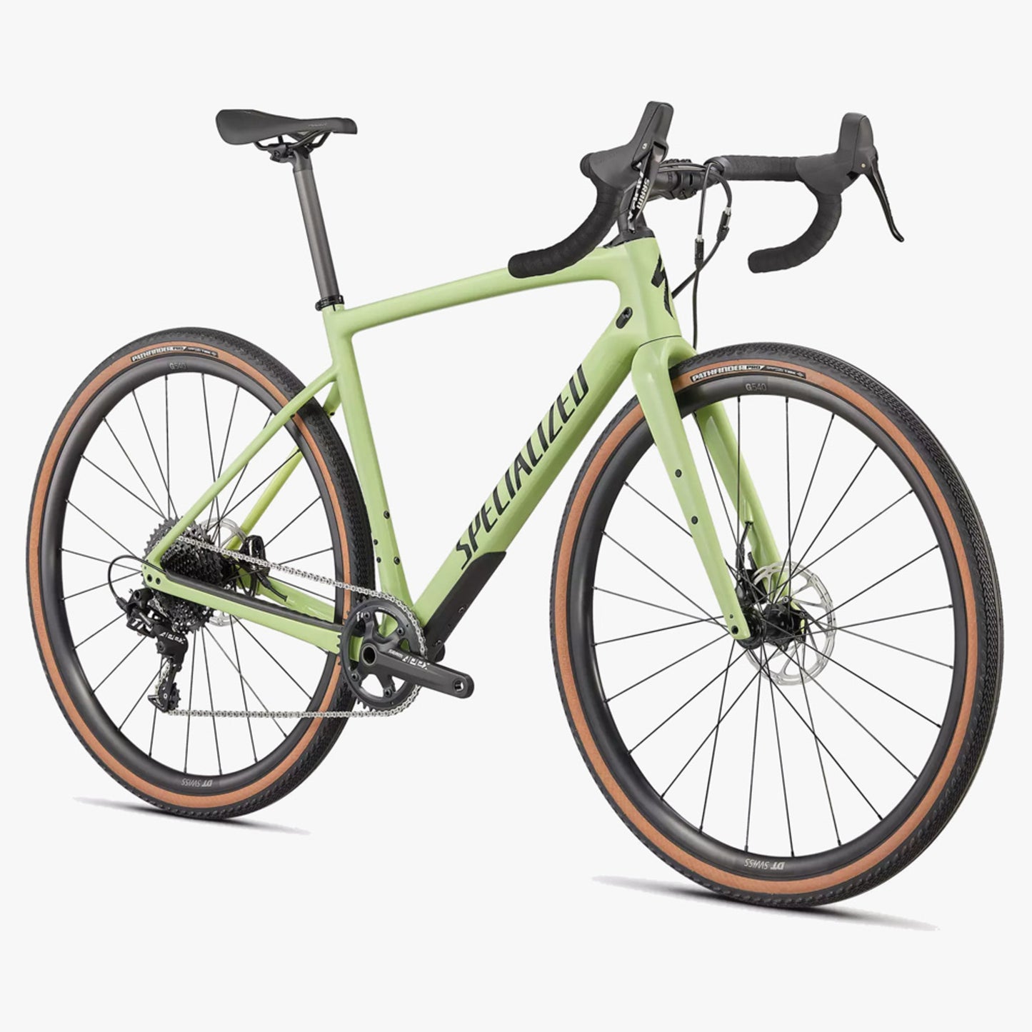 2022 Specialized Diverge Sport Carbon Bike - LIMESTONE_BLACK - 52