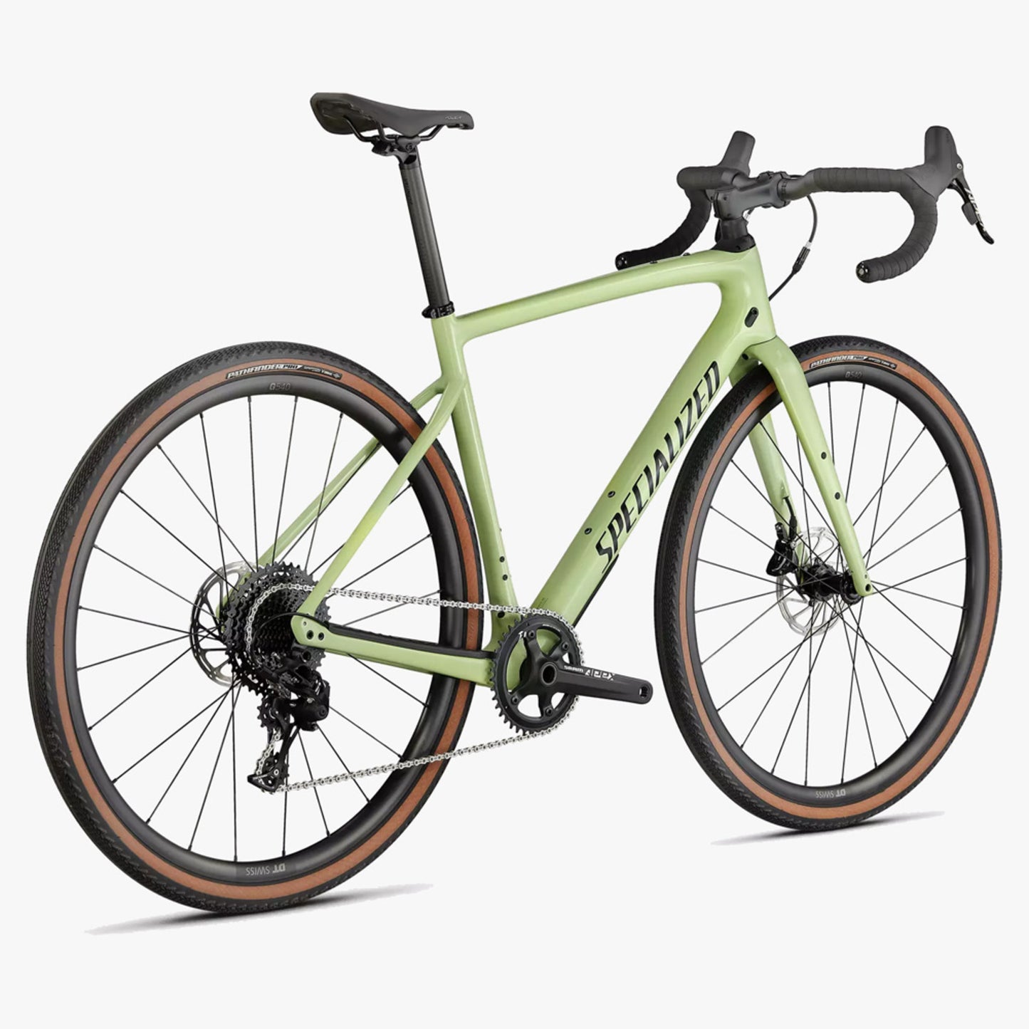 2022 Specialized Diverge Sport Carbon Bike - LIMESTONE_BLACK - 52