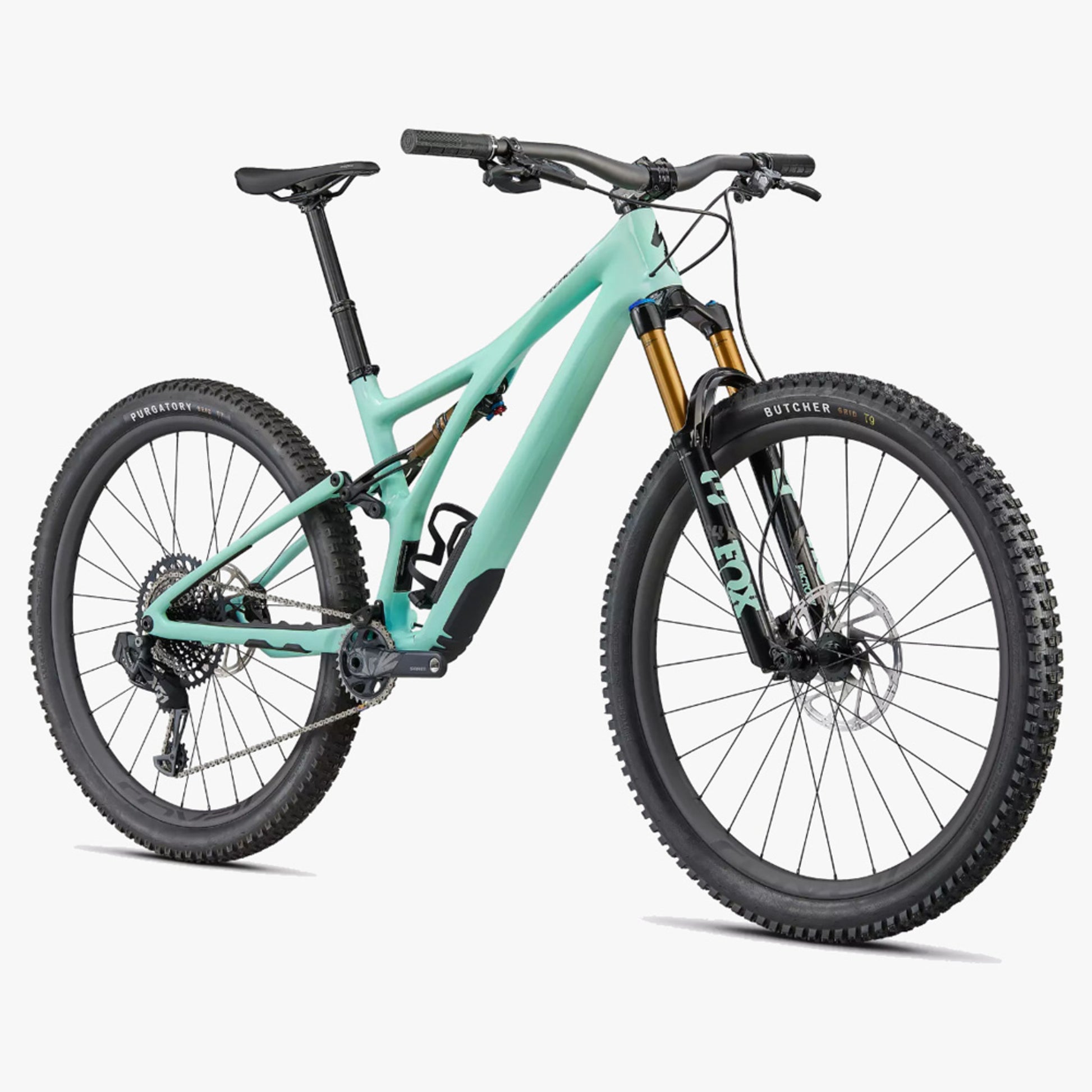 2022 Specialized Stumpjumper Pro Bike - Gloss Oasis/Black - S3