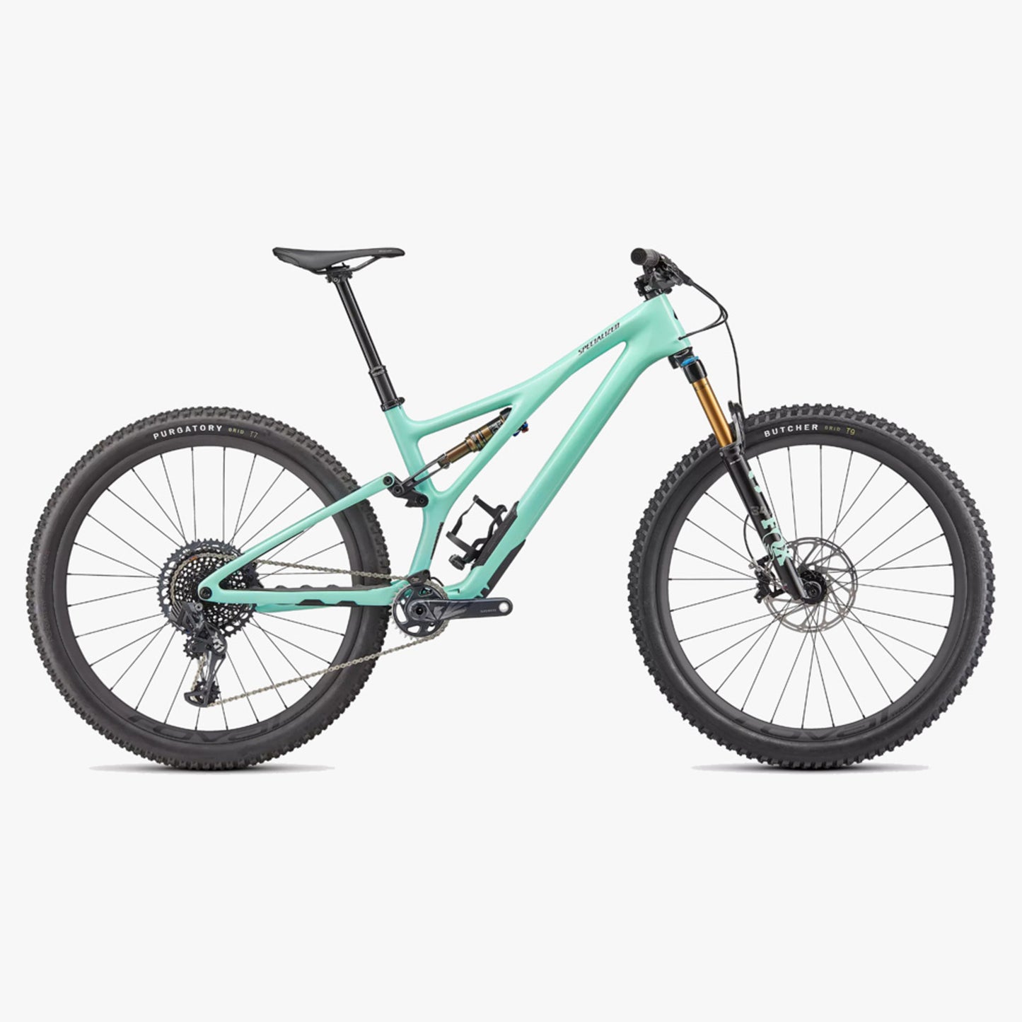 2022 Specialized Stumpjumper Pro Bike - Gloss Oasis/Black - S3