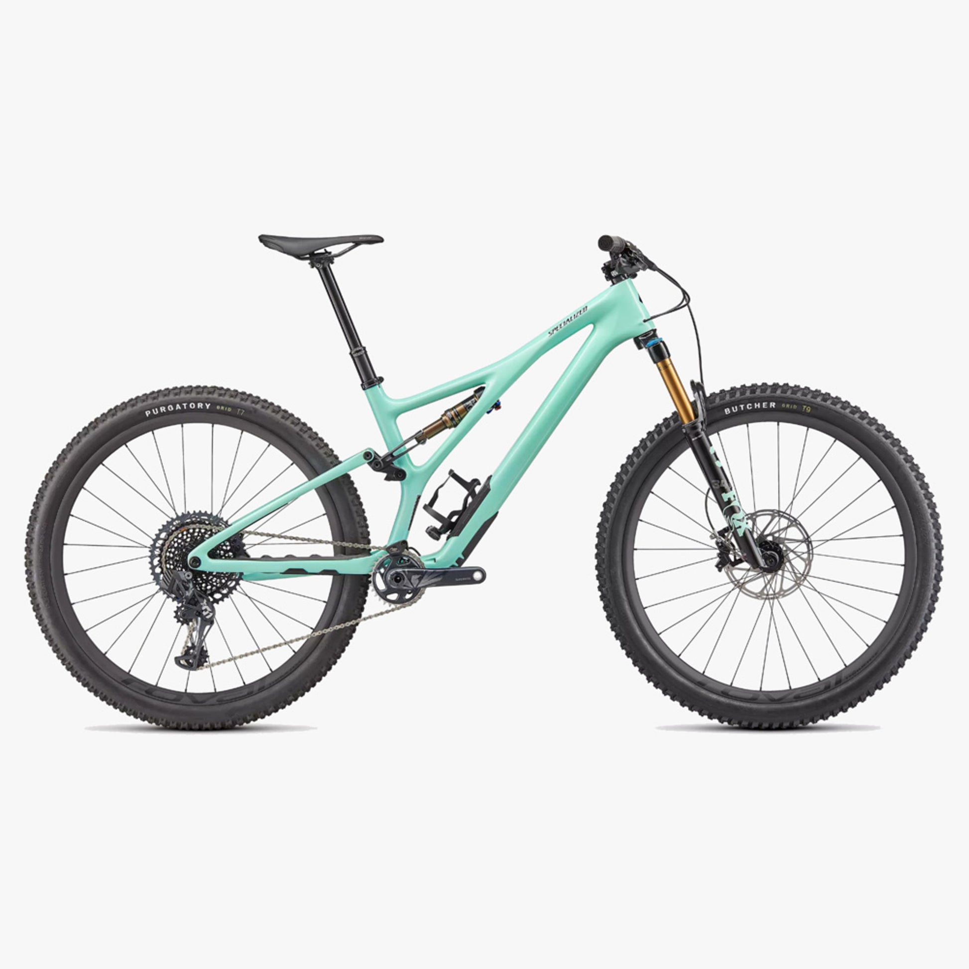 2022 Specialized Stumpjumper Pro Bike - Gloss Oasis/Black - S3