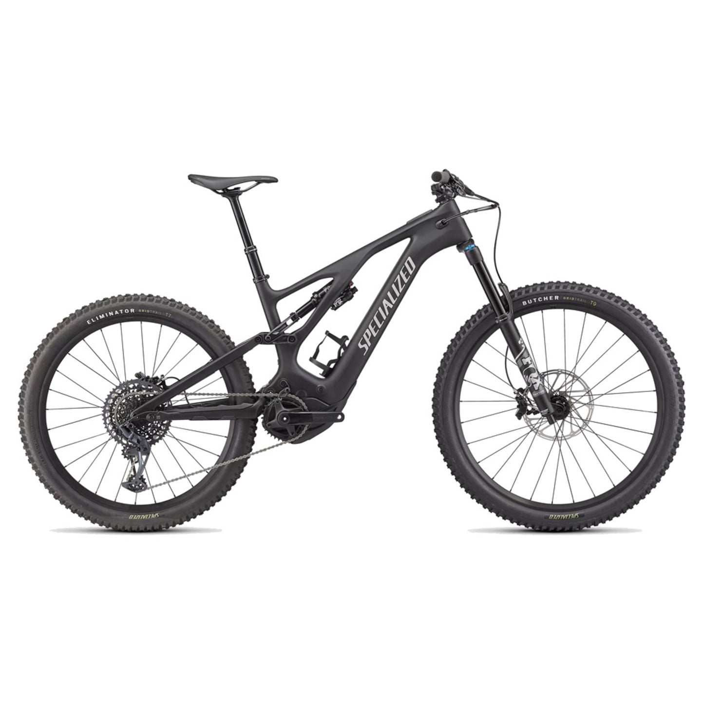 2022 Specialized Turbo Levo Comp Carbon E-Bike - BLACK_LT SILVER - S5