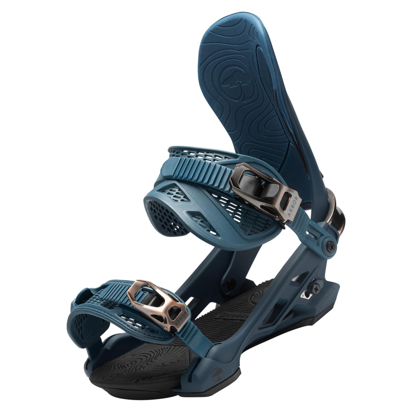 2023 Arbor Cypress Snowboard Bindings - DARK BLUE - S M