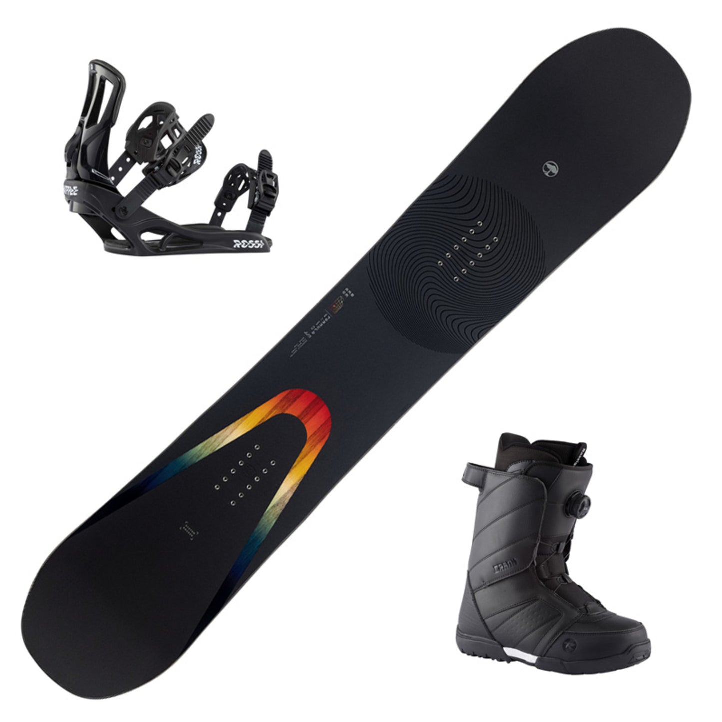 2023 Arbor Formula Rocker Snowboard w/ Boots and Bindings