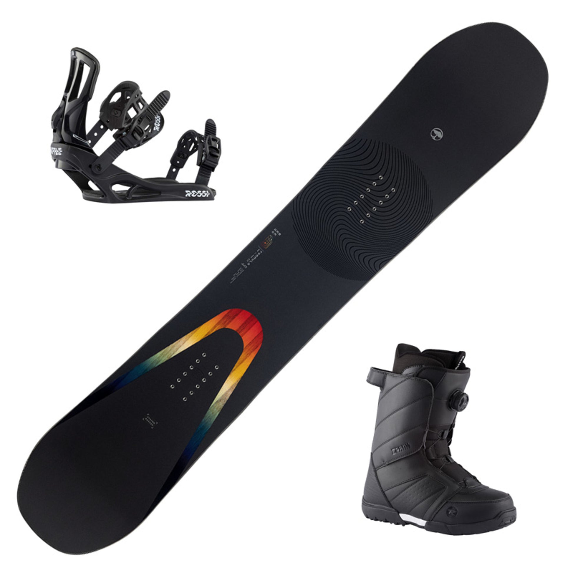 2023 Arbor Formula Rocker Snowboard w/ Boots and Bindings