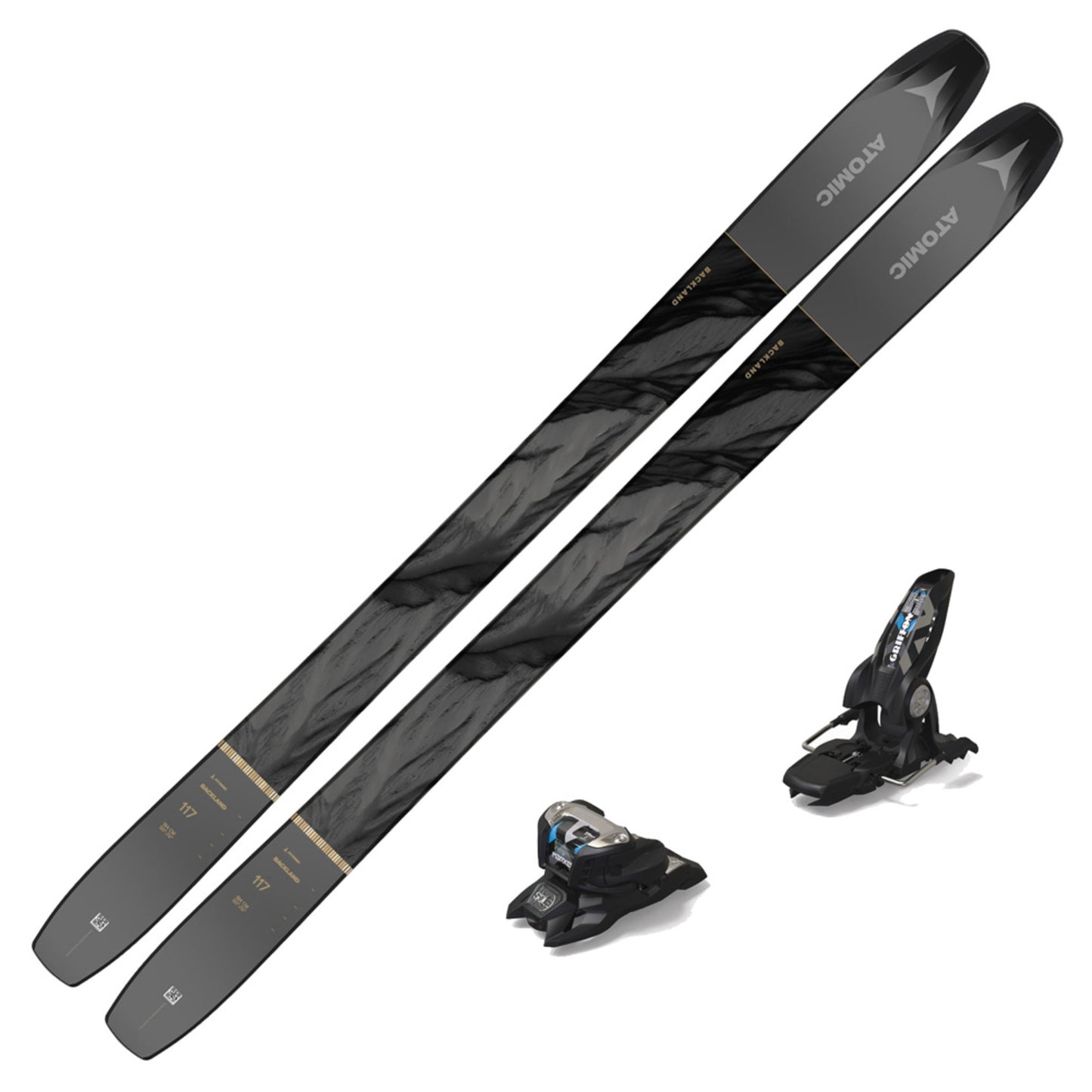 2023 Atomic Backland 117 Skis w/ Marker Griffon 13 ID Bindings