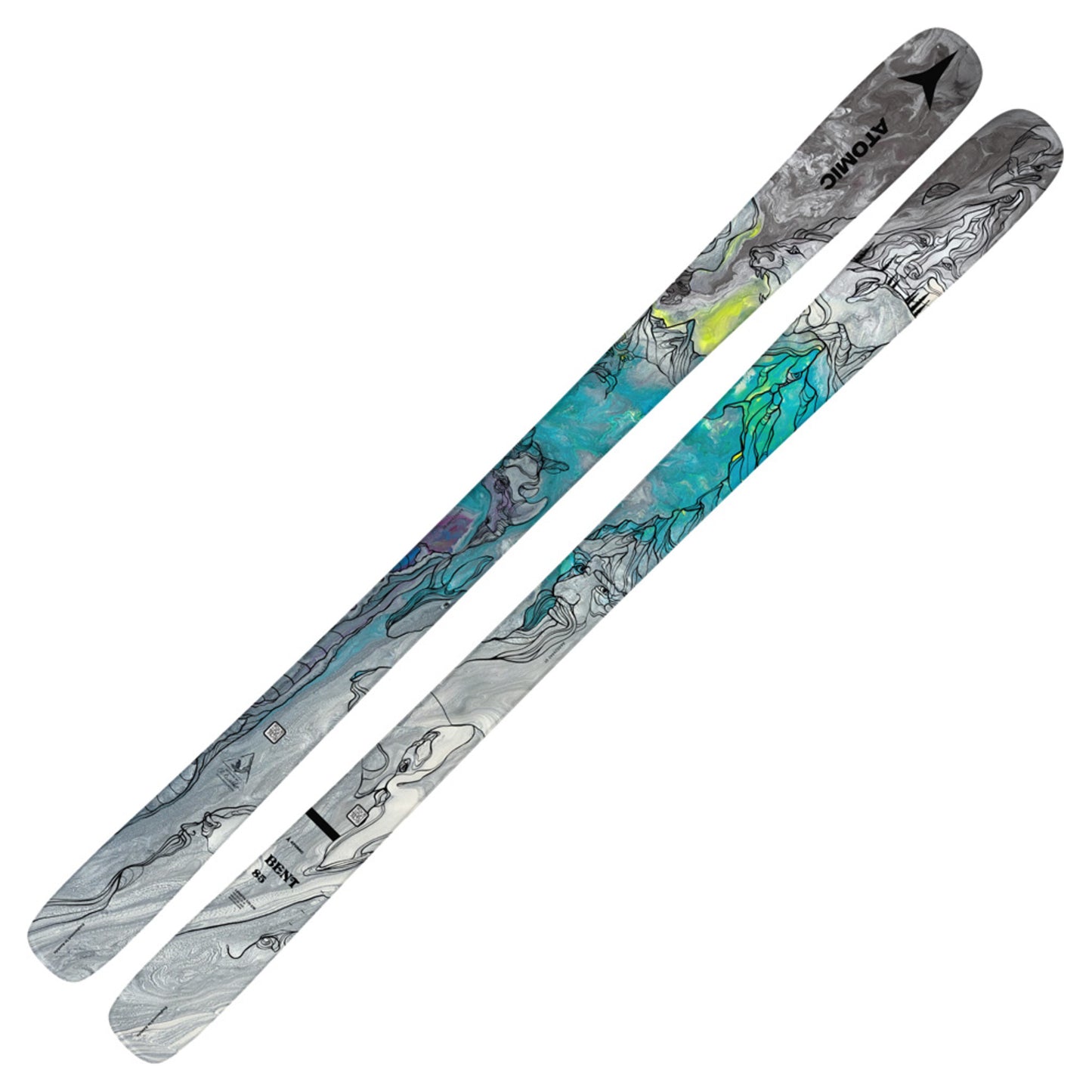 2023 Atomic Bent 85 Skis - 175