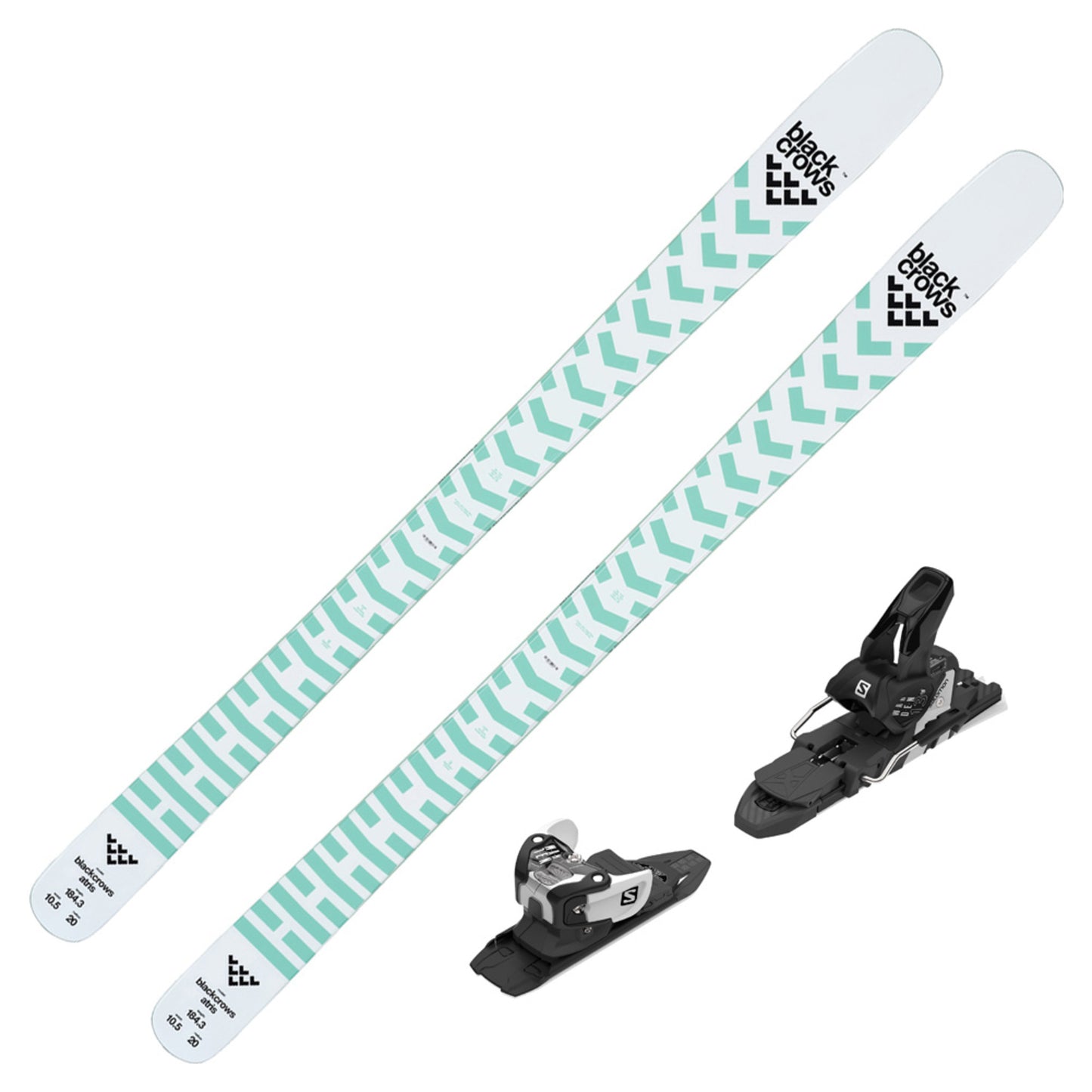 2023 Black Crows Atris DEMO Skis w/ Salomon Warden 13 MNC DEMO Bindings - 190