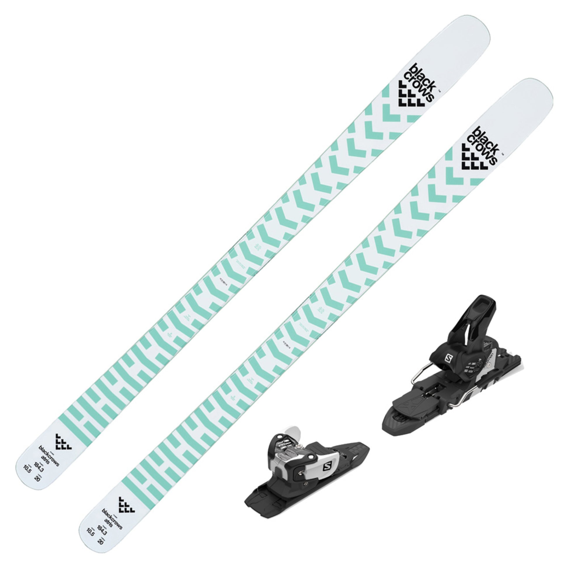 2023 Black Crows Atris DEMO Skis w/ Salomon Warden 13 MNC DEMO Bindings - 190