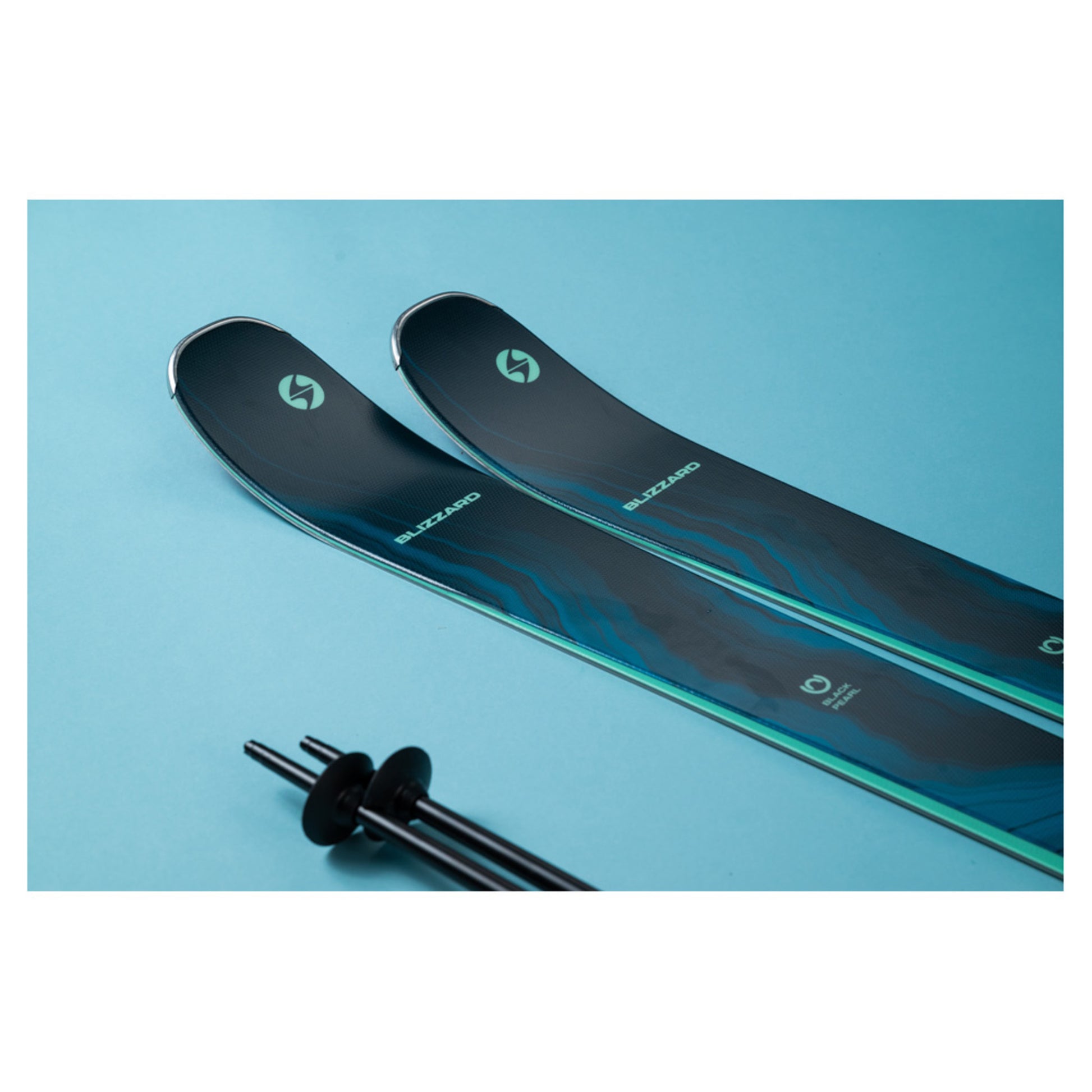 2024 Blizzard Black Pearl 82 SP Women's Skis with Dalbello DS MX 70 GW Boots and Poles