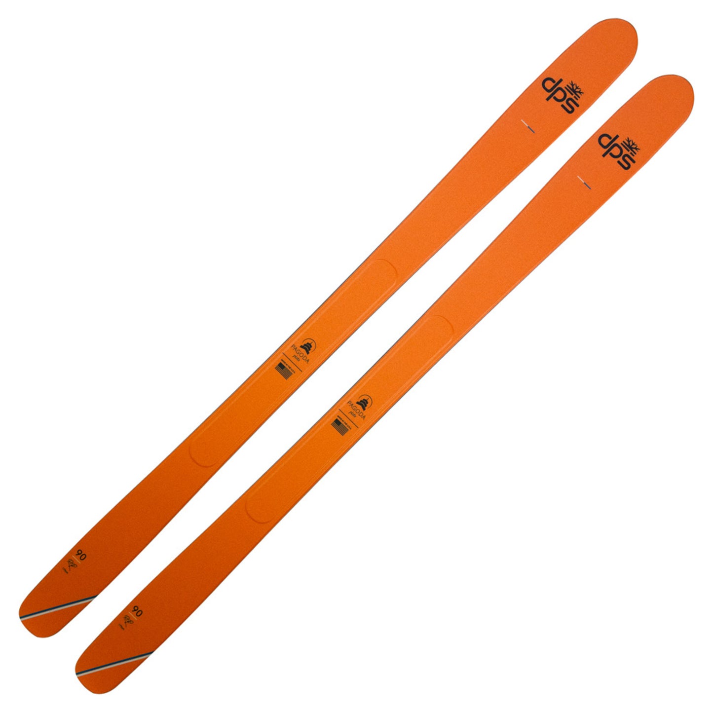 2023 DPS Pagoda Piste 90 RP Skis - ORANGE - 184
