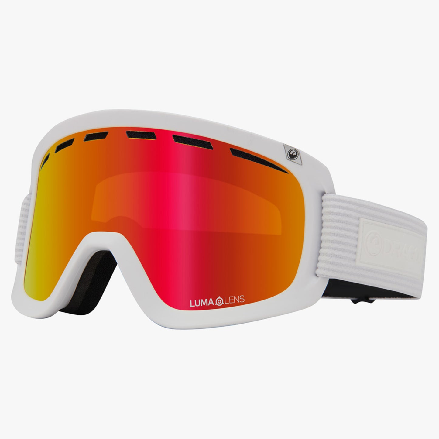 2024 Dragon D1 OTG Goggles with Bonus Lens - Corduroy - LL Red