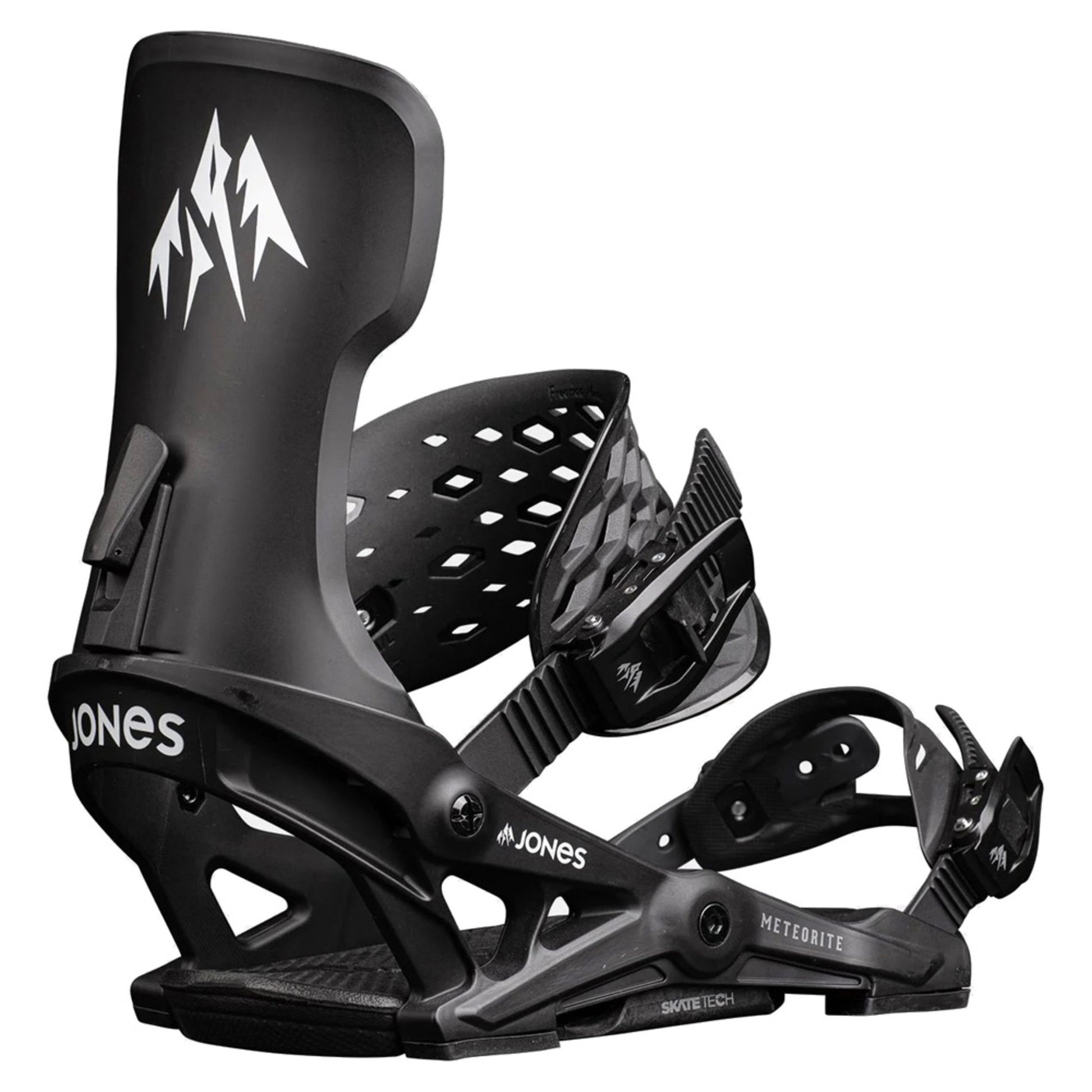 2023 Jones Meteorite Surf Series Snowboard Bindings - BLACK - M
