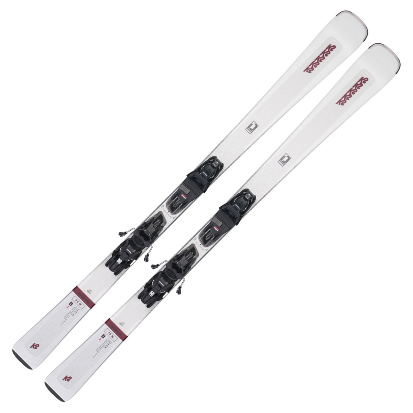 2023 K2 Disruption 75 Women's Skis w/ ERP 10 Quickclik Bindings - 149