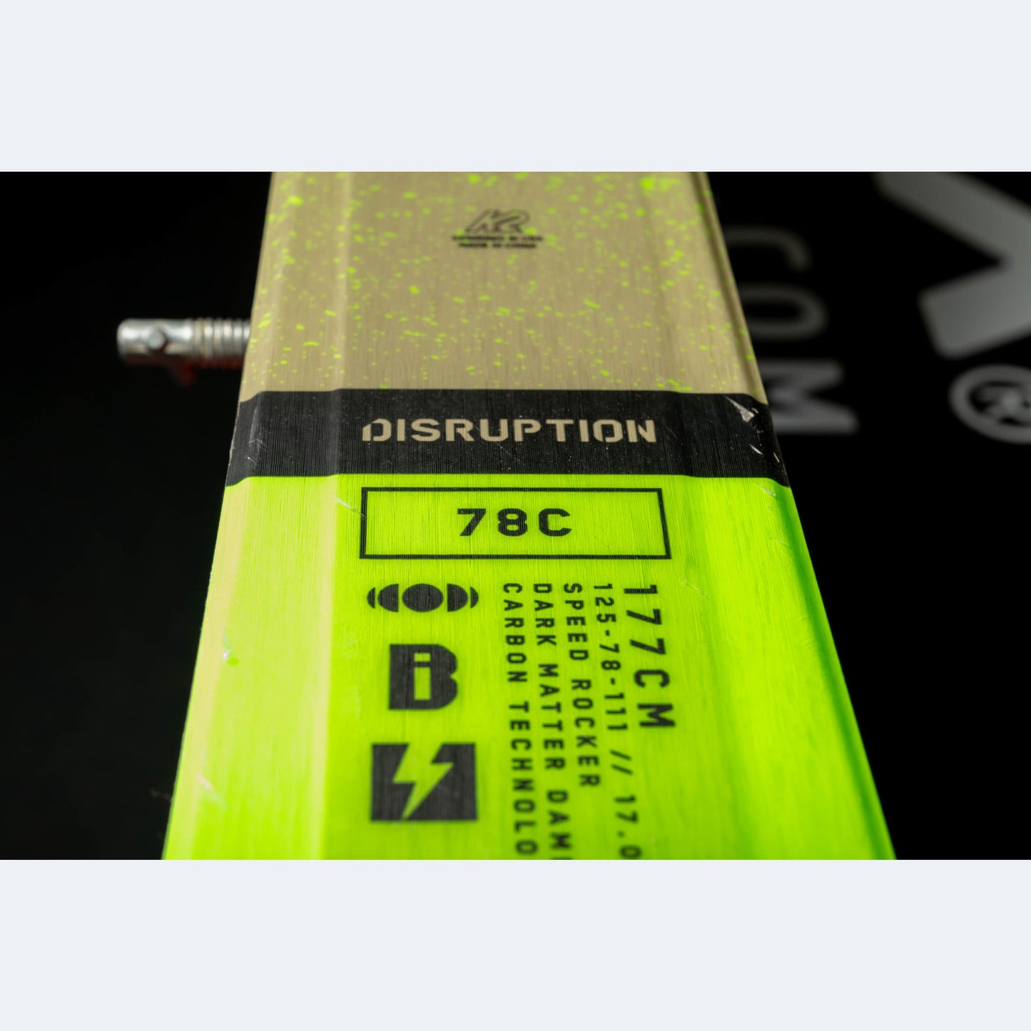 2023 K2 Disruption 78 C Skis w/ M3 11 Comp Quikclik Bindings