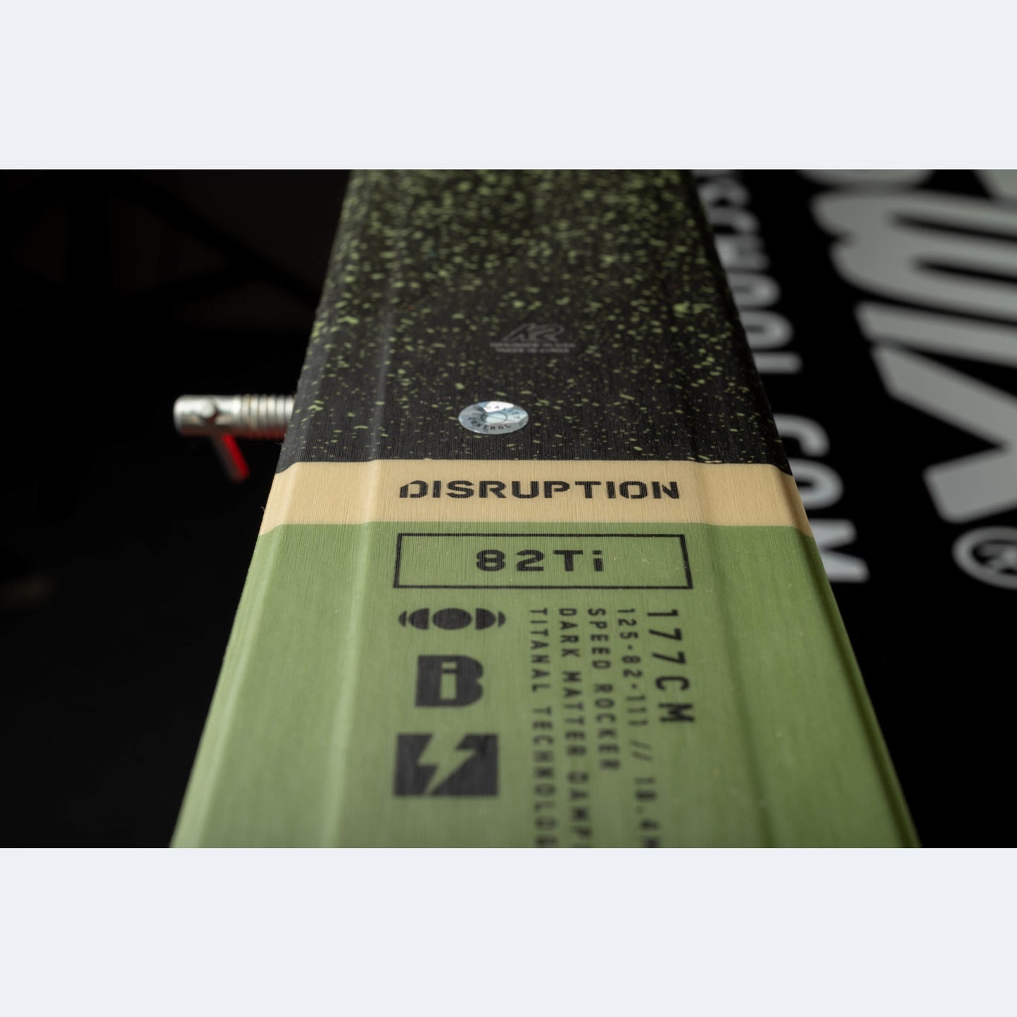 2023 K2 Disruption 82 Ti Skis w/ MXCELL 12 TCx Quikclik Bindings