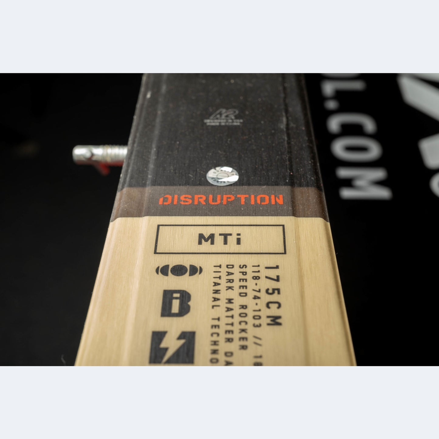 2023 K2 Disruption MTI Skis w/ MXCELL 12 TCx Quikclik Bindings