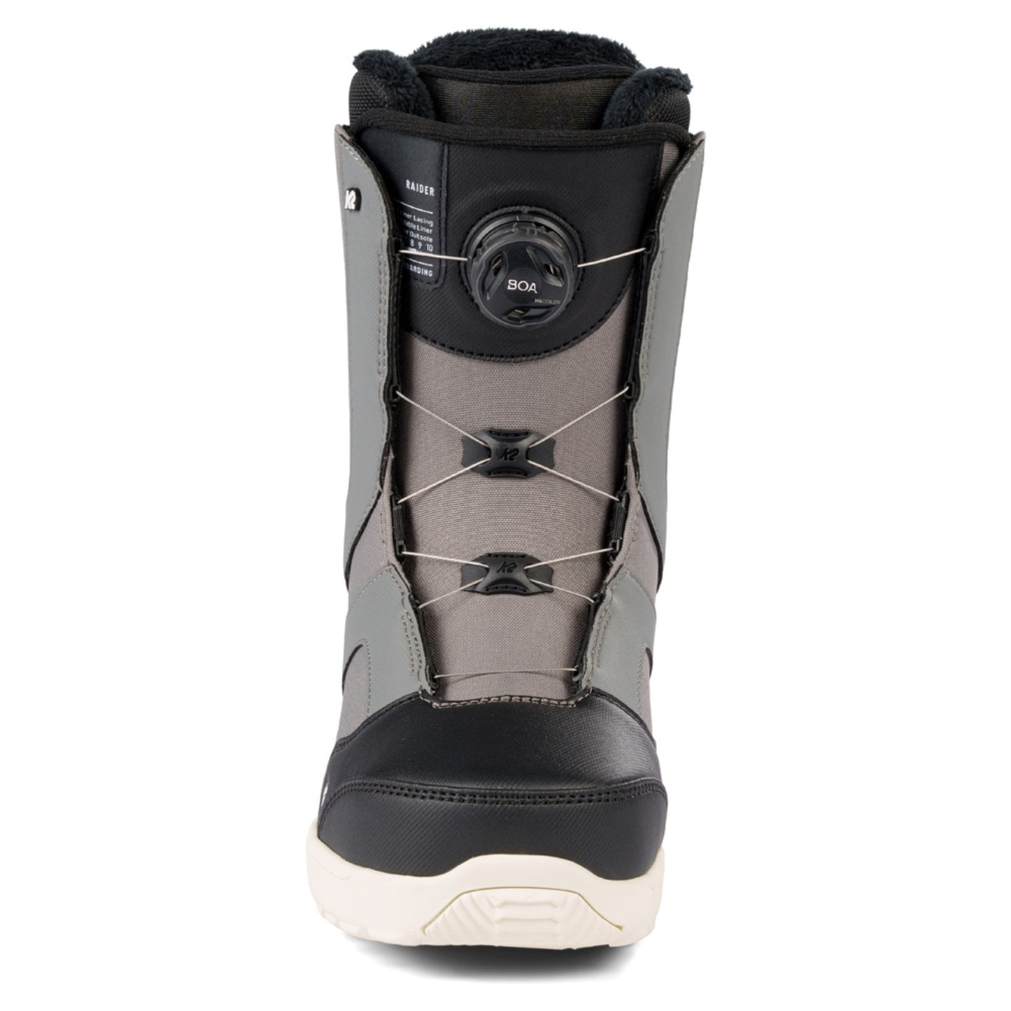 2023 K2 Raider Men's Snowboard Boots - GREY - 9.5