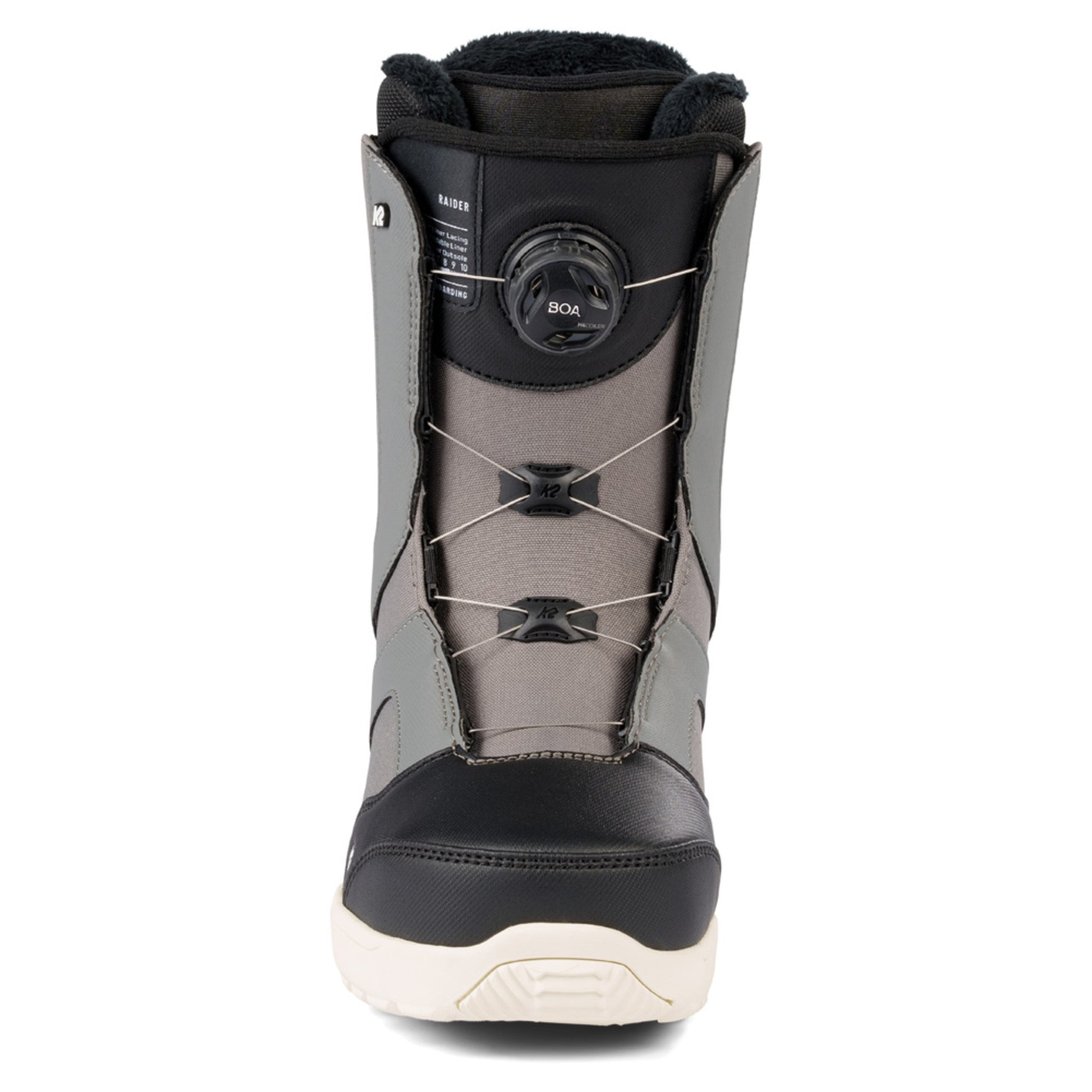 2023 K2 Raider Men's Snowboard Boots - GREY - 9.5