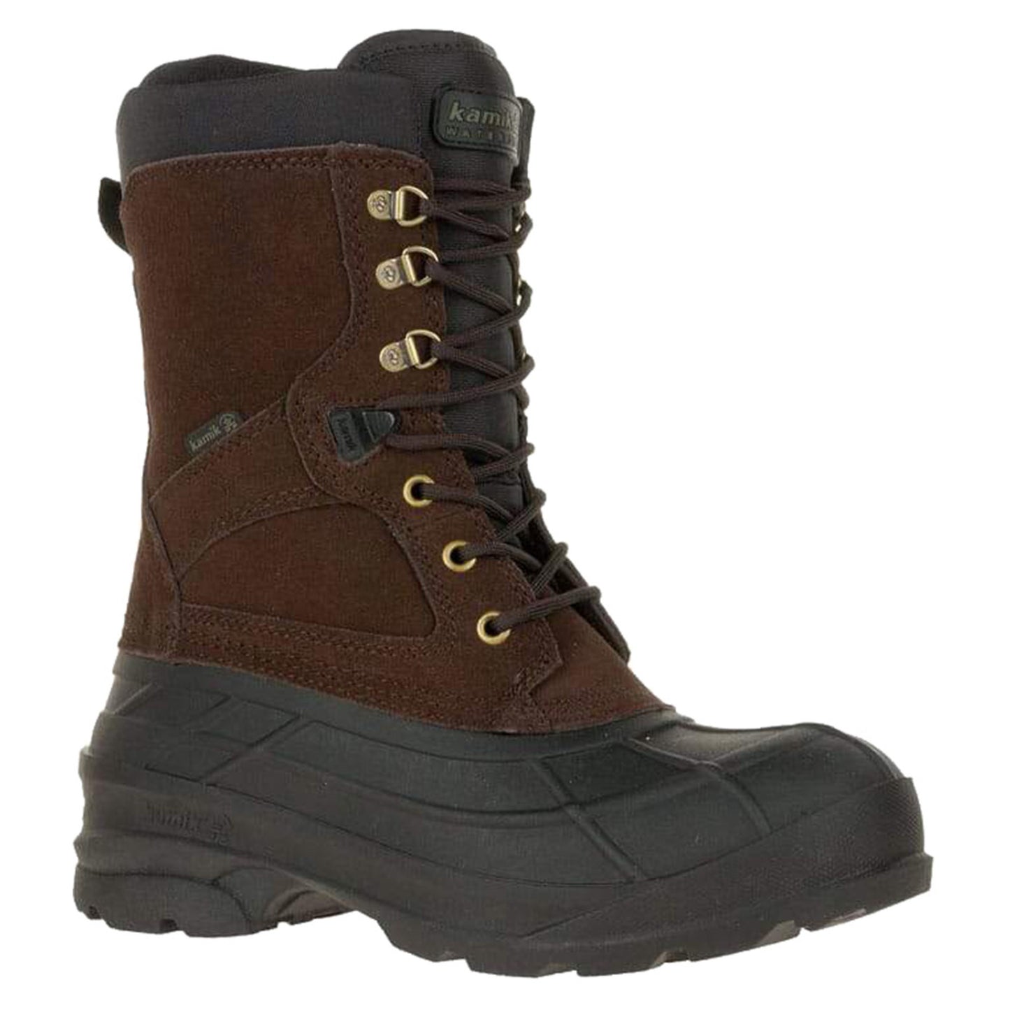 2023 Kamik Nationplus Men's Winter Boot - DARK BROWN - 7