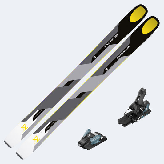 2023 Kastle ZX 108 Skis with Atomic undefined Bindings