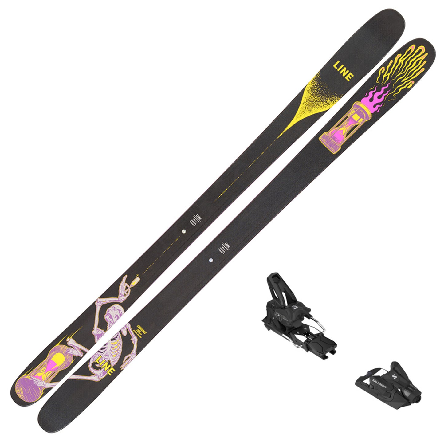 2023 Line Chronic Skis w/ Salomon Strive 14 GW Bindings