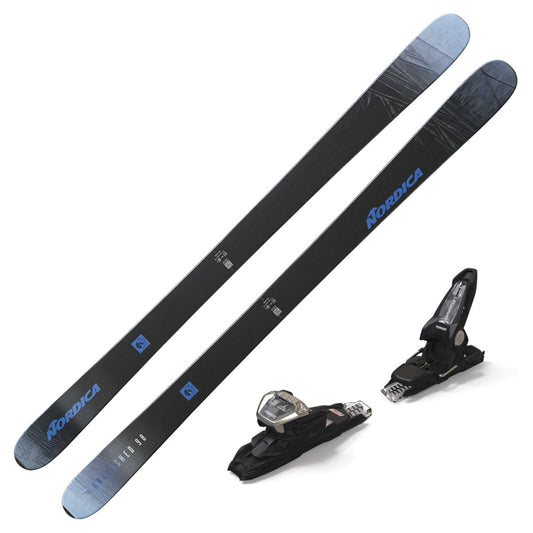 2023 Nordica Unleashed 98 DEMO Skis w/ Marker Griffon 13 DEMO Bindings - 186