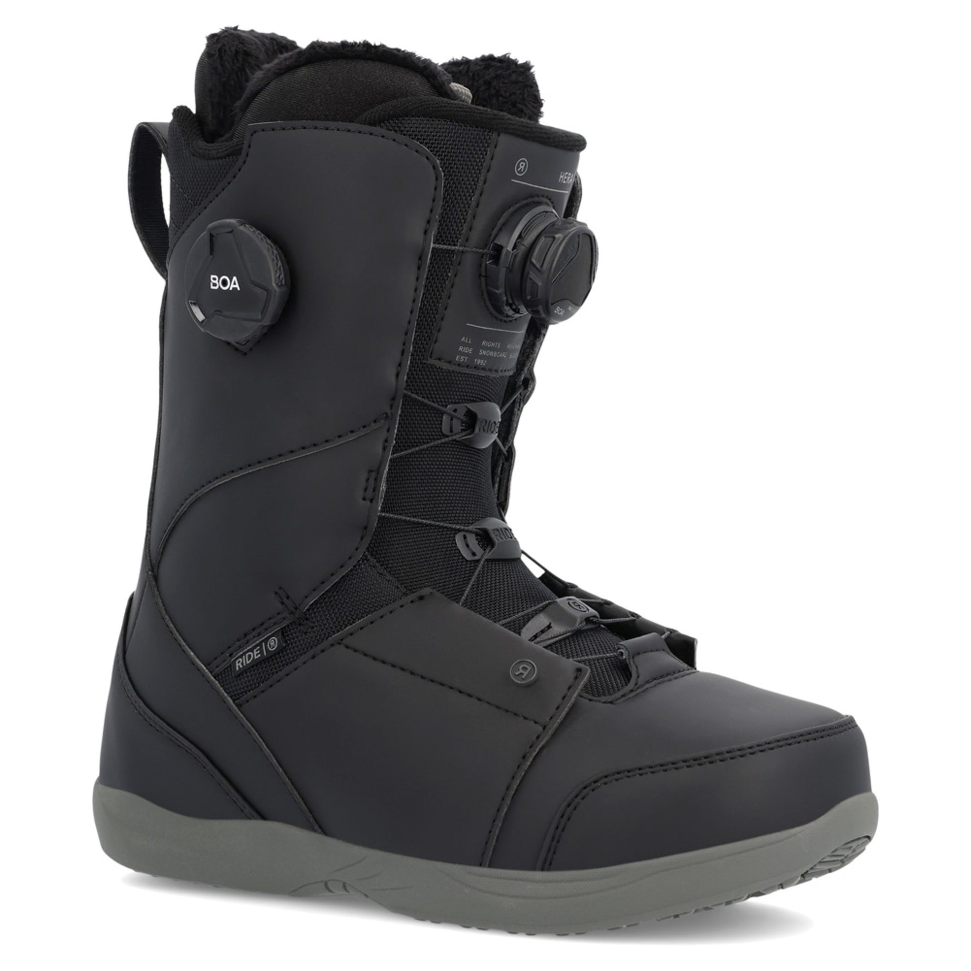 2023 Ride Hera Women's Snowboard Boots - BLACK - 8.5