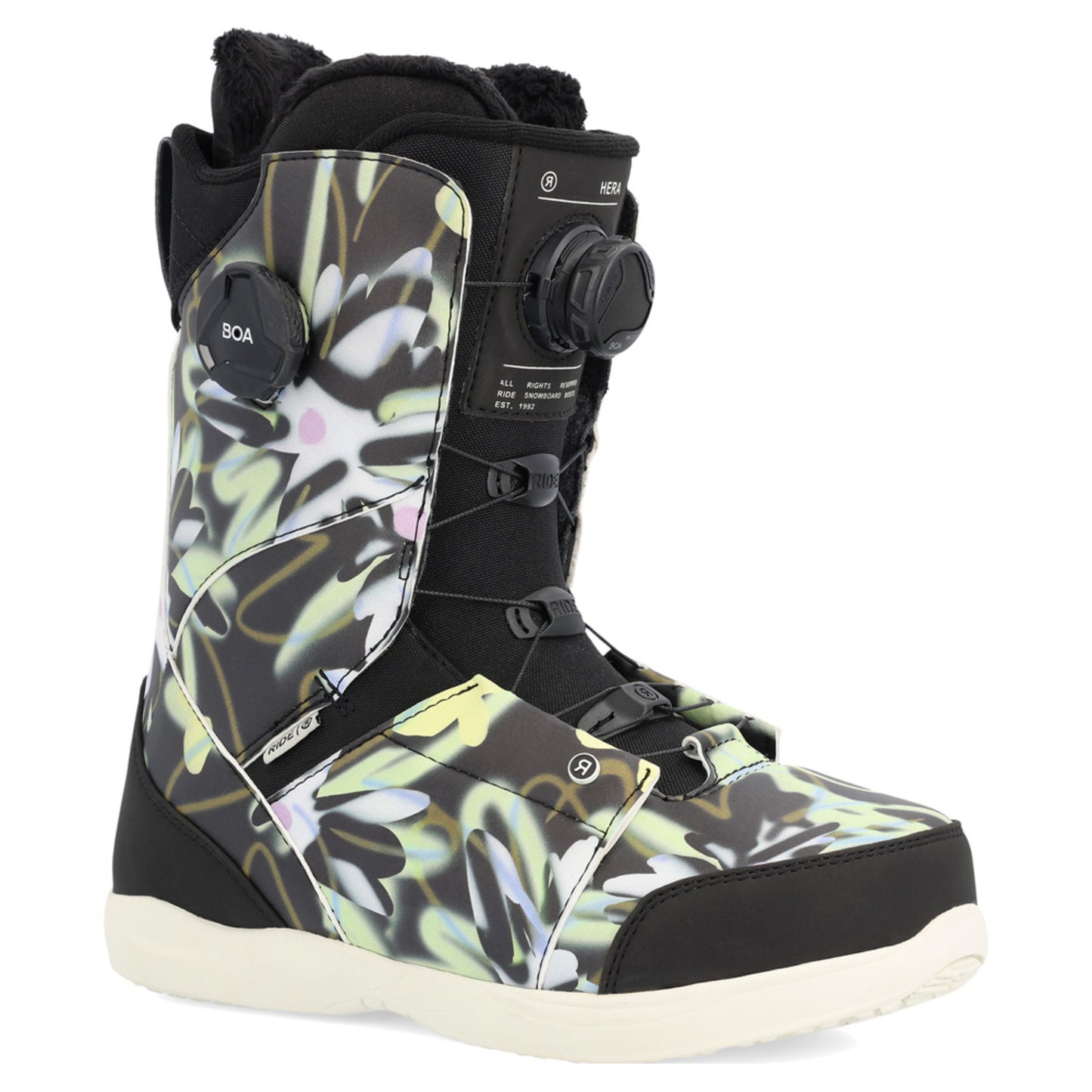 2023 Ride Hera Women's Snowboard Boots - FLORAL - 9