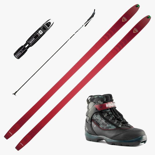 2023 Rossignol BC 80 Skis w/ Boots and Poles
