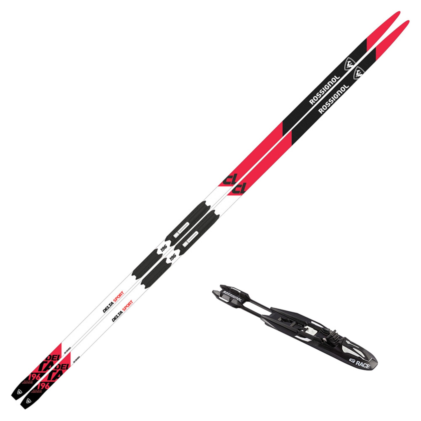 2023 Rossignol Delta Sport Classic Skis w/ Race Classic Bindings - 176