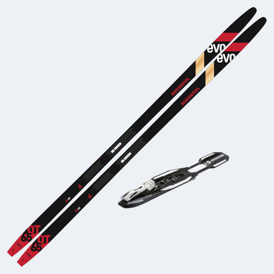 Rossignol Evo OT 65 Skis w/ Control Step In Bindings