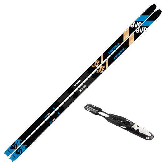 2023 Rossignol Evo XC 60 R-Skin Cross-Country Skis w/ Control Step In Bindings - 195