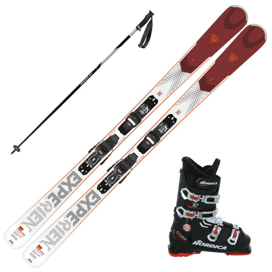 2023 Rossignol Experience 76 Skis w/ Nordica Cruise 70 Boots and Poles