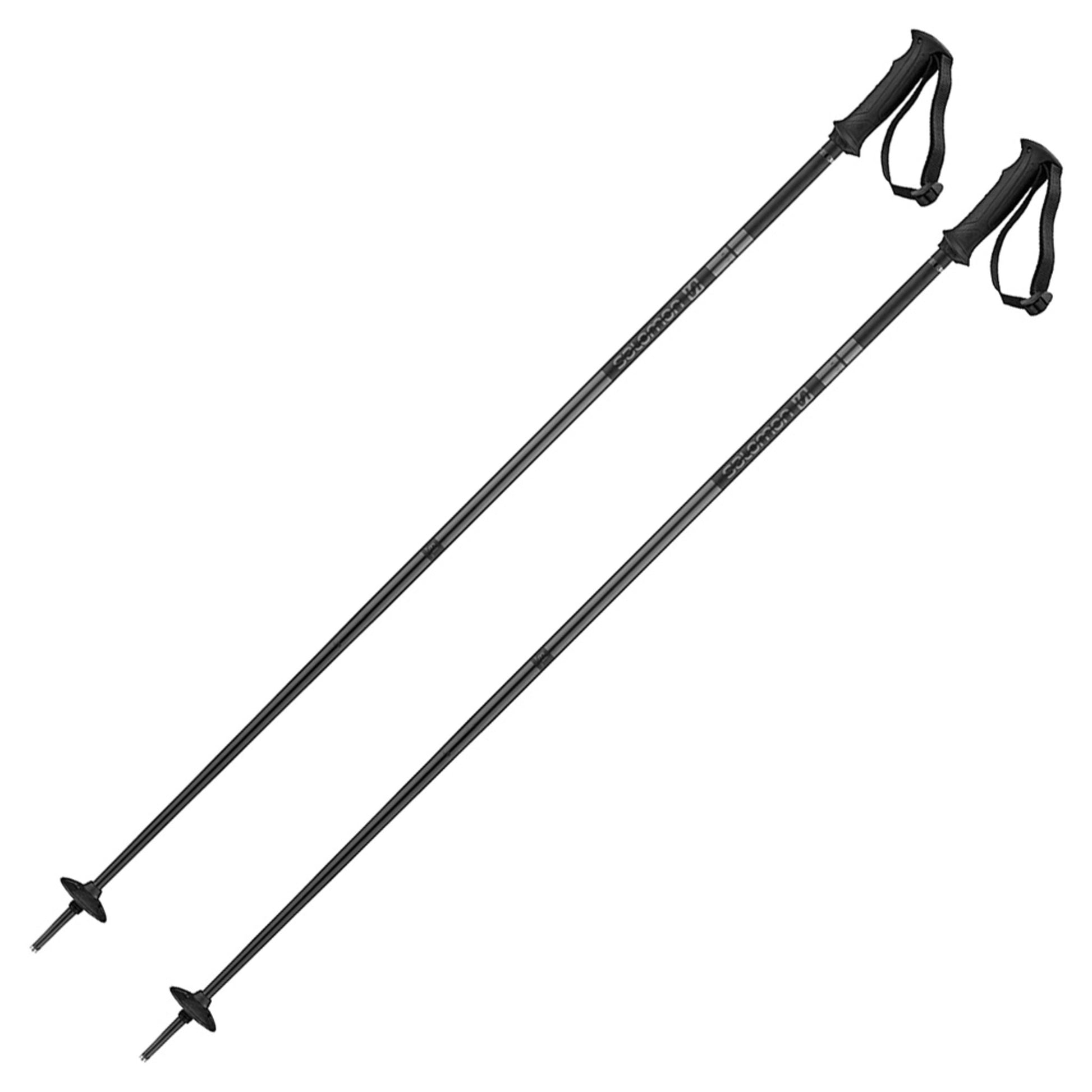 2023 Salomon Arctic Ski Pole - BLACK - 110CM