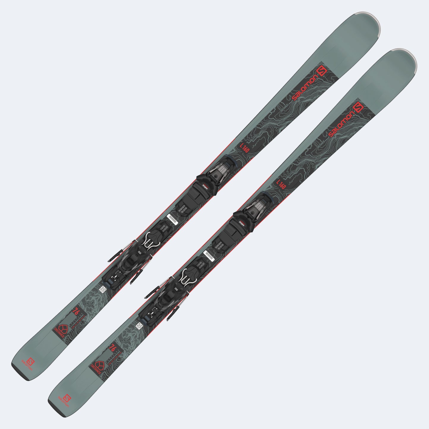 2023 Salomon Distance 76 W/ M10 GW Bindings