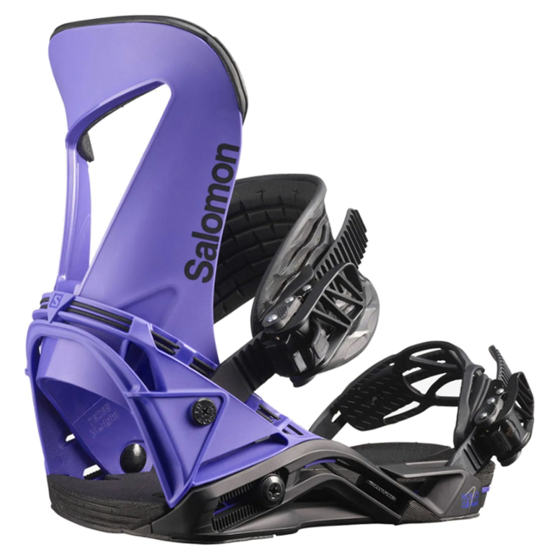 2023 Salomon Hologram Snowboard Bindings - PURPLE_BLACK - M