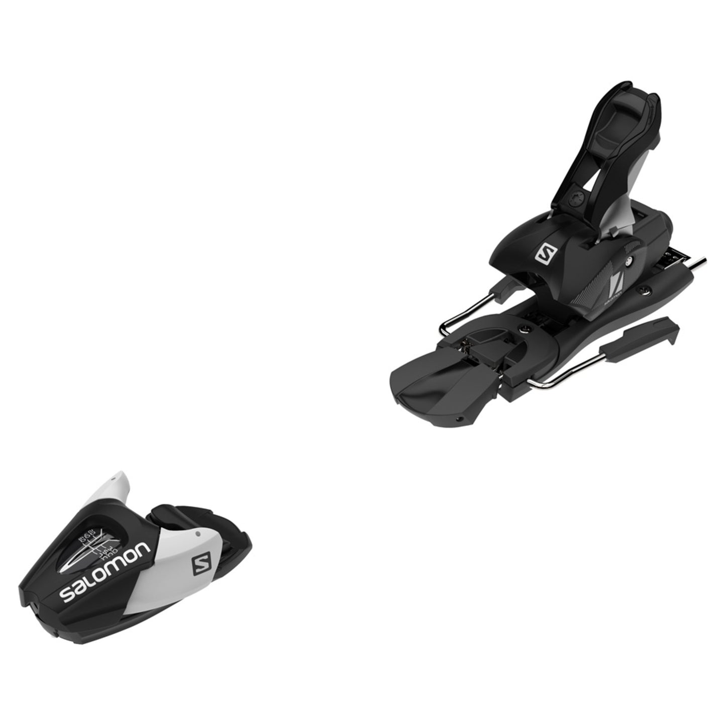 2024 Salomon L7 Bindings - BLACK WHITE - 80MM