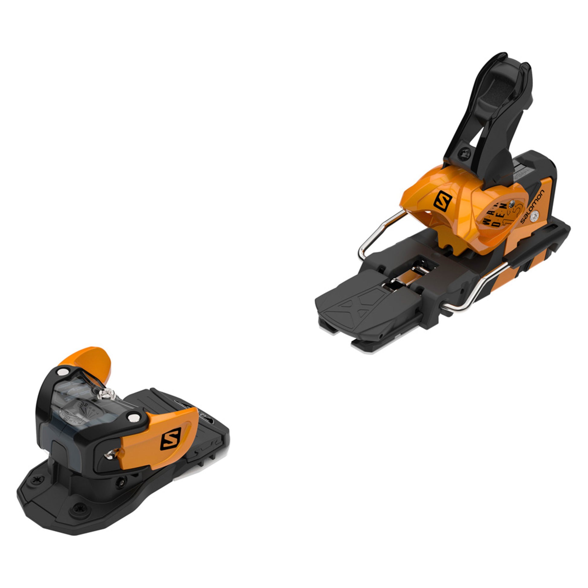 2023 Salomon Warden MNC 13 Bindings - SAFFRON BLACK - 90MM