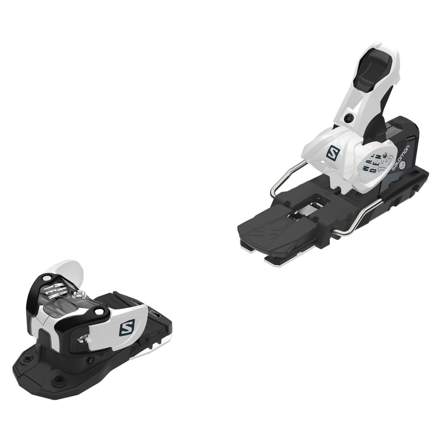 2023 Salomon Warden MNC 13 Bindings - WHITE BLACK - 90MM