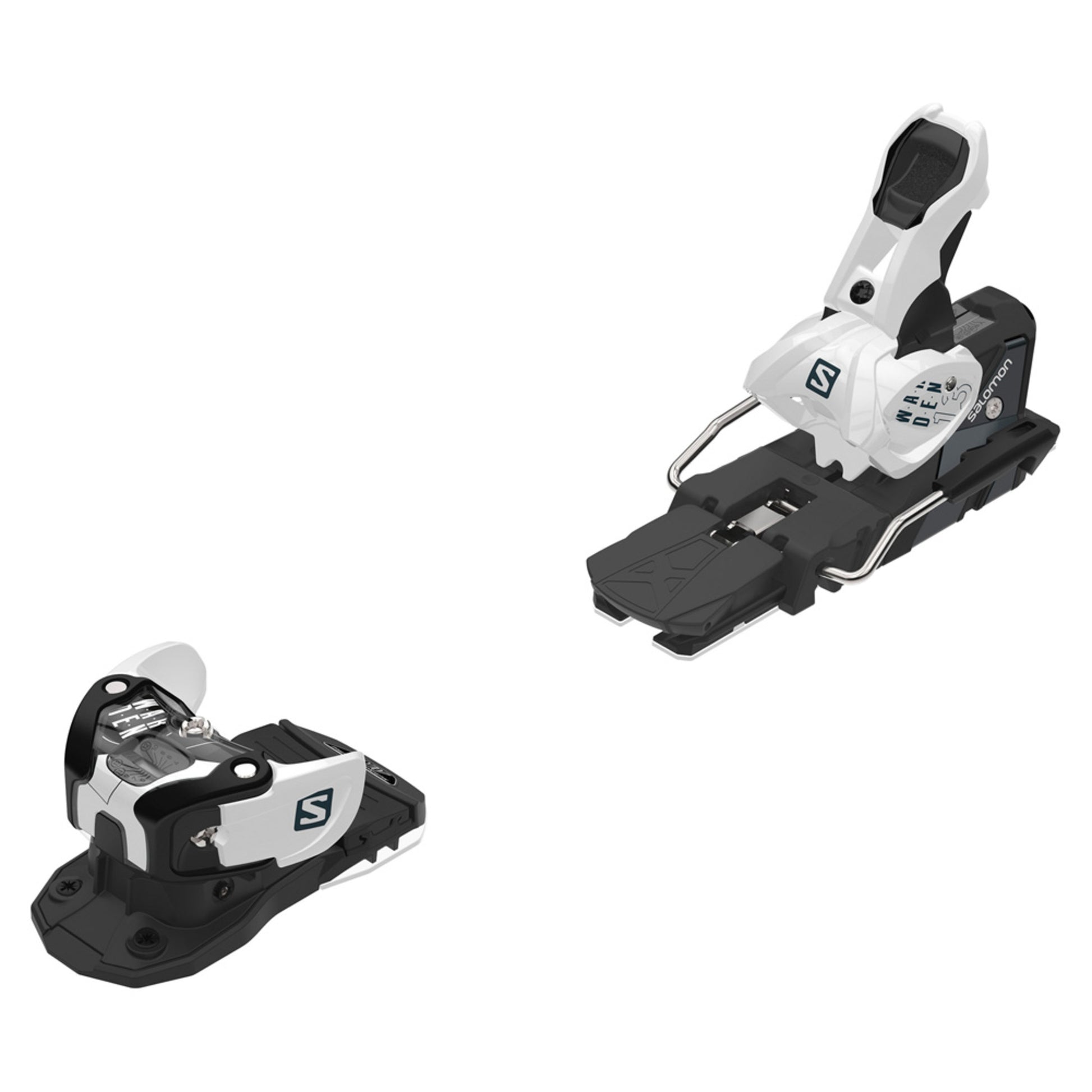 2023 Salomon Warden MNC 13 Bindings - WHITE BLACK - 90MM