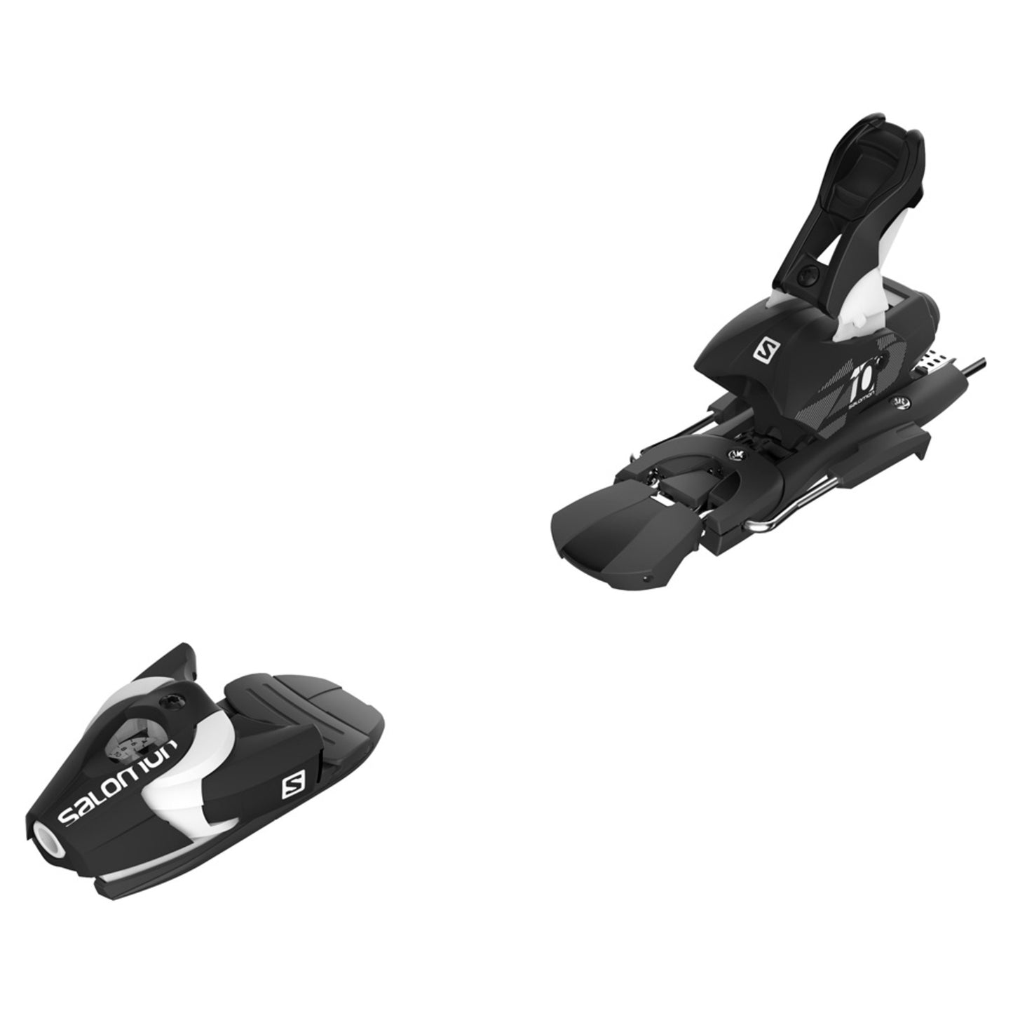 2023 Salomon Z10 Bindings - BLACK WHITE - 80MM