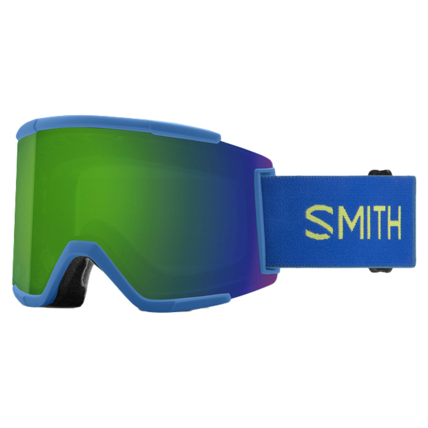2024 Smith Squad XL Low Bridge Fit Goggle - ELECTRIC BLUE - CP SUN GREEN MI