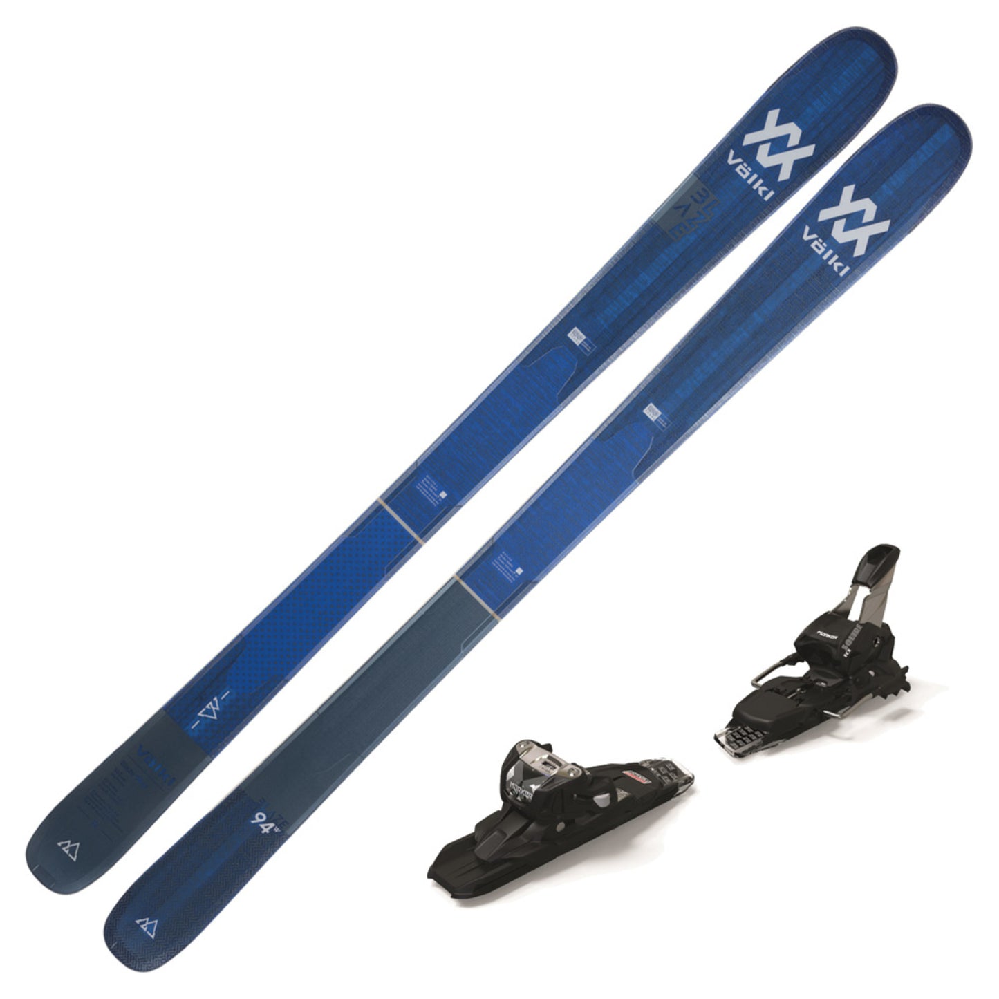 2023 Volkl Blaze 94 Women's DEMO Skis w/ Marker Squire 11 TCX DEMO Bindings - 172